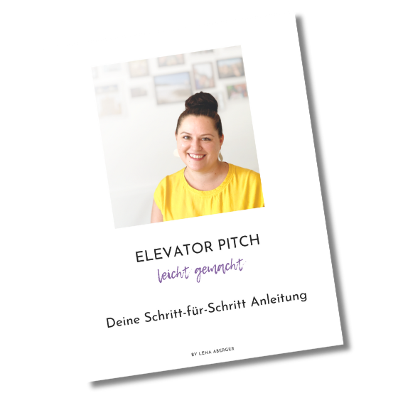 Elevator Pitch Training_Anleitung_Helena Aberger